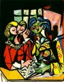Dos personajes 3 1934 cubismo Pablo Picasso